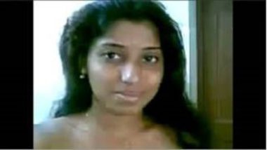 Sexy Telugu College Girl Pressing Own Boobs