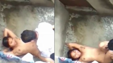 Nude Indian girl fucked on a rooftop