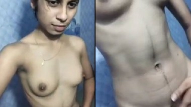 Poronktube - Skinny Desi Girl Showing Her Naked Body For Bf wild indian tube